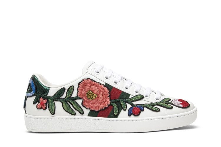 Gucci Ace Embroidered Floral