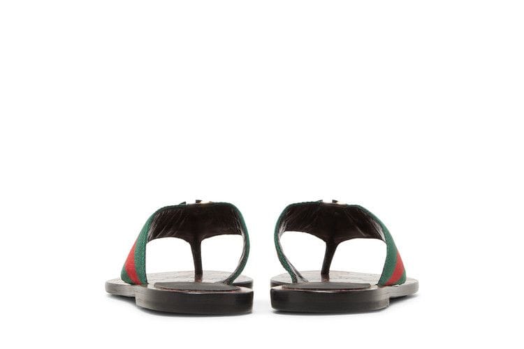 Gucci Wmns GG Web Sandal 'Black Green Red'