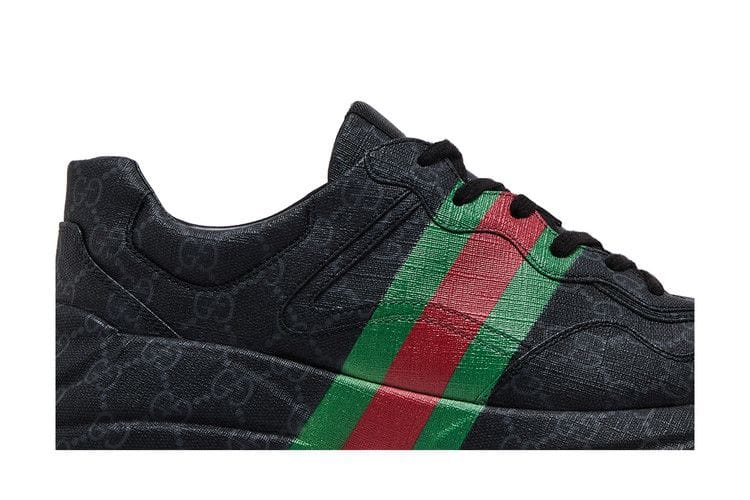Gucci GG Rhyton Monogram - Black Green Red