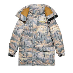 Gucci x The North Face Padded Jacket Forest Print