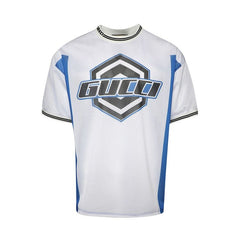 Gucci Emblem T-Shirt White/Blue
