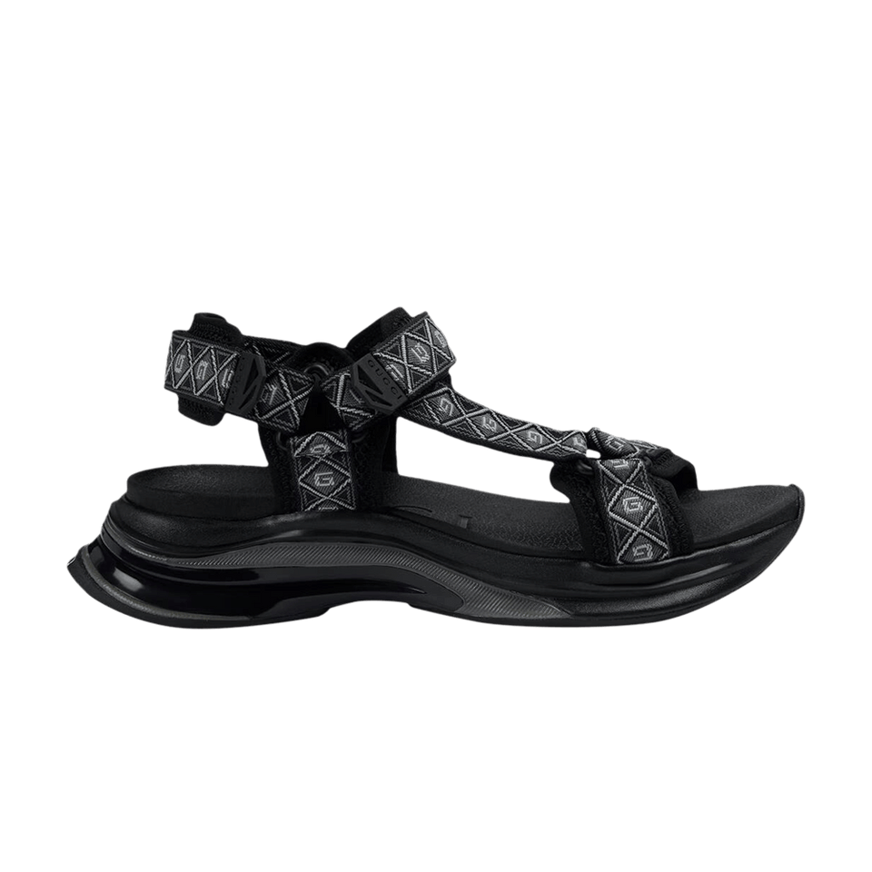 Gucci Run Sandal Black