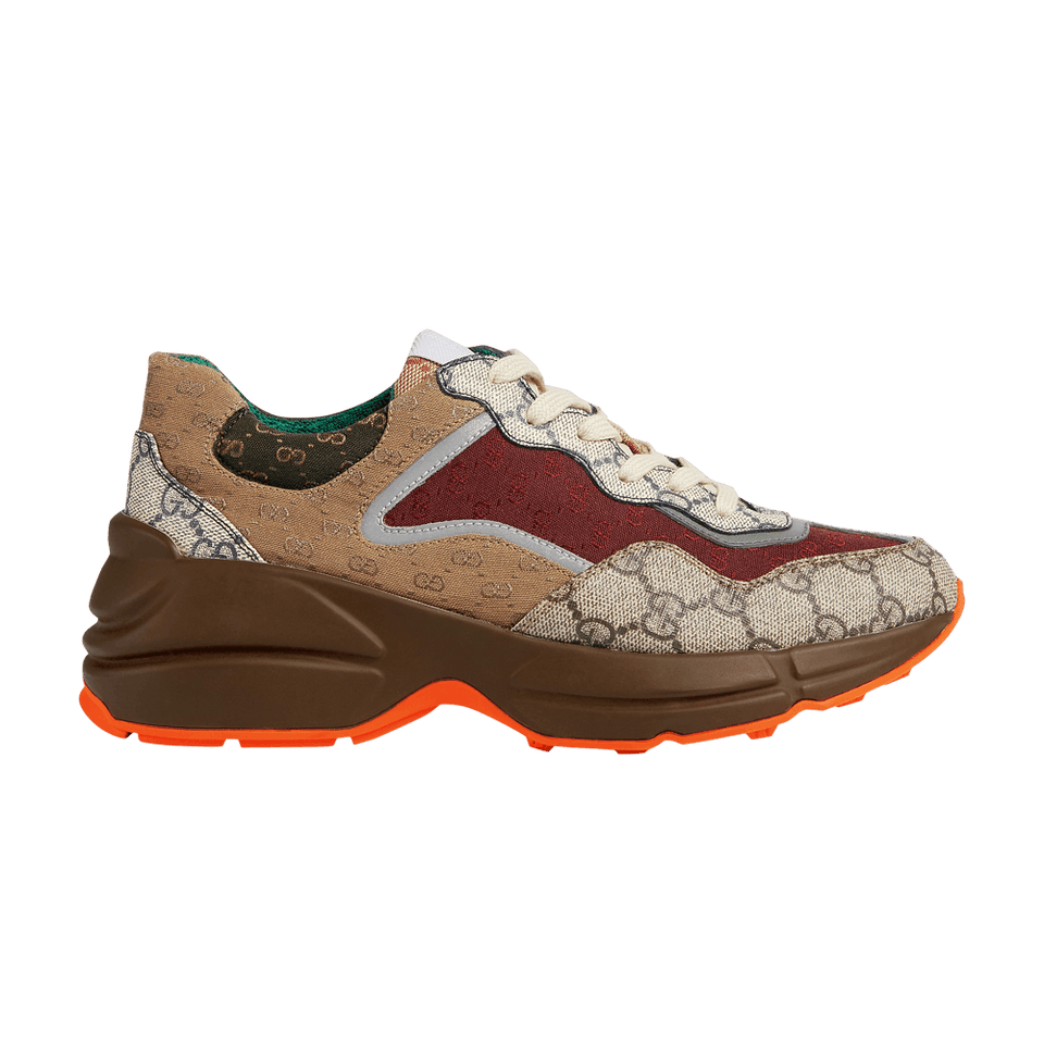 Gucci Wmns GG Rhyton 'Beige Brick Red'