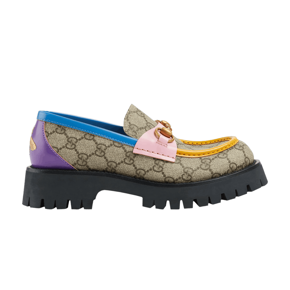 Gucci Wmns Horsebit Loafer 'GG Monogram - Beige Multi-Color'