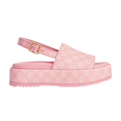 Gucci Wmns Platform GG Sandal 'Pink'