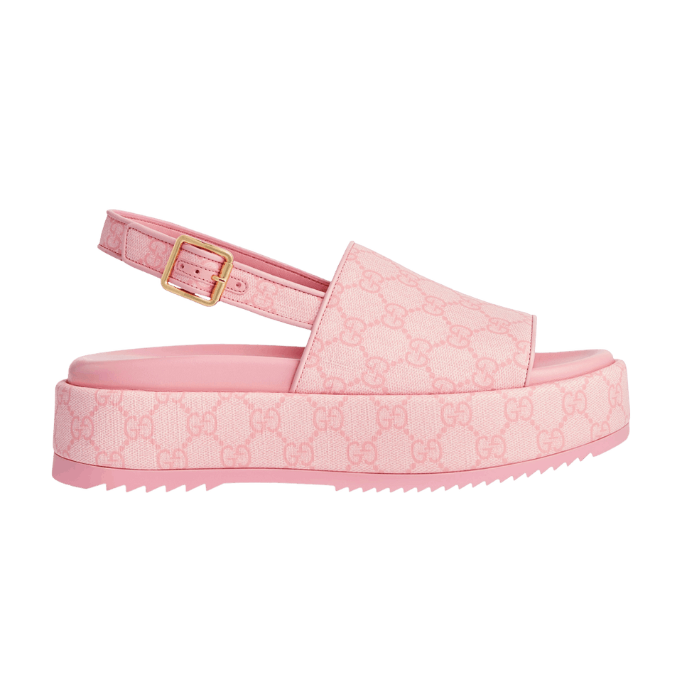 Gucci Wmns Platform GG Sandal 'Pink'