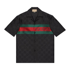 Gucci Jacquard Shirt Black