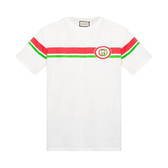 Gucci Logo Crew neck T-Shirt White