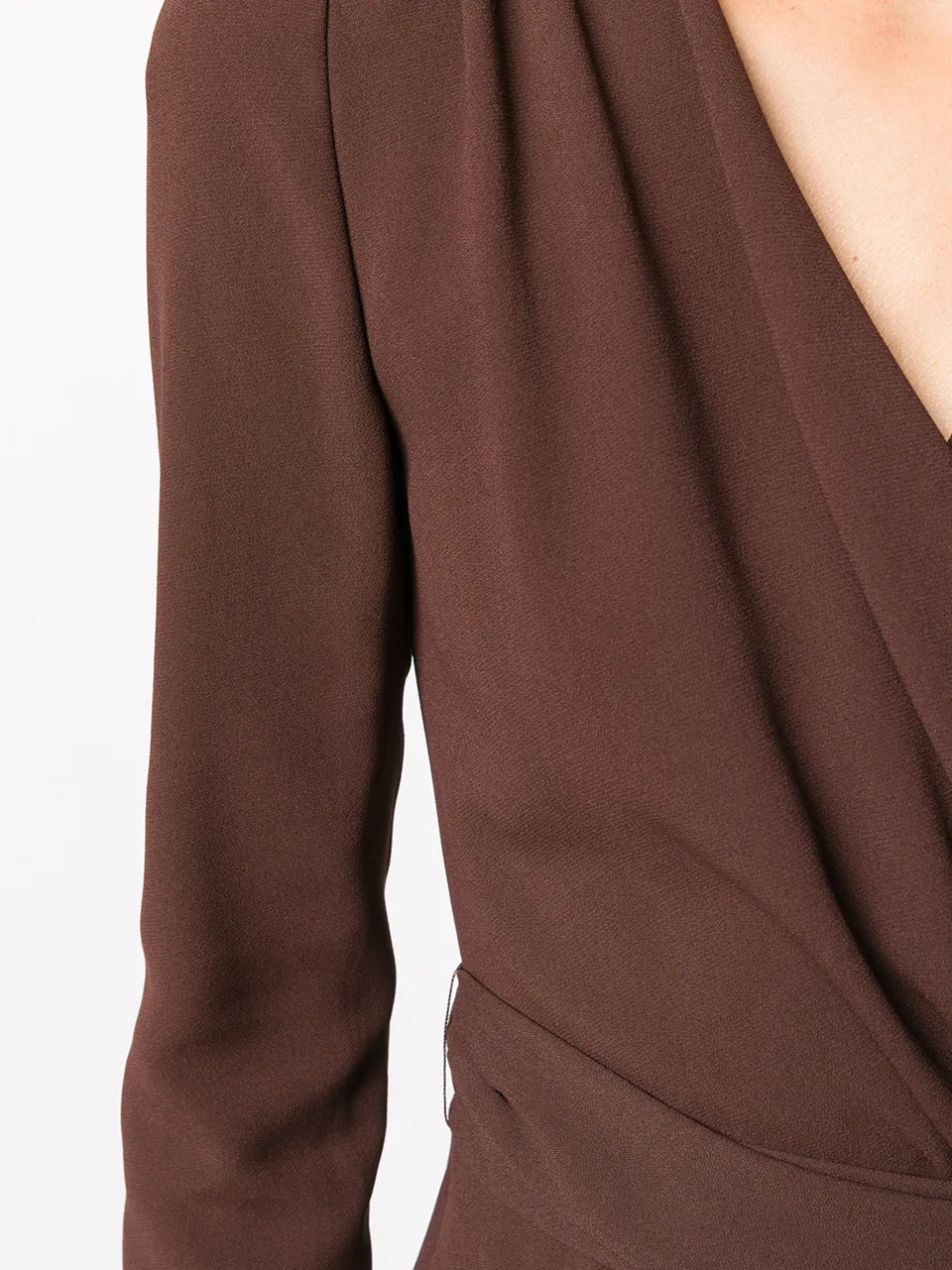 belted longuette dress