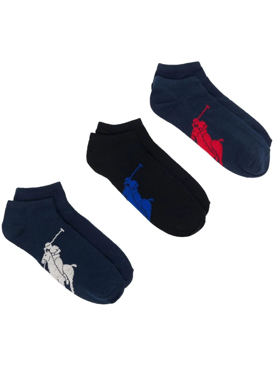 pony motif ankle socks