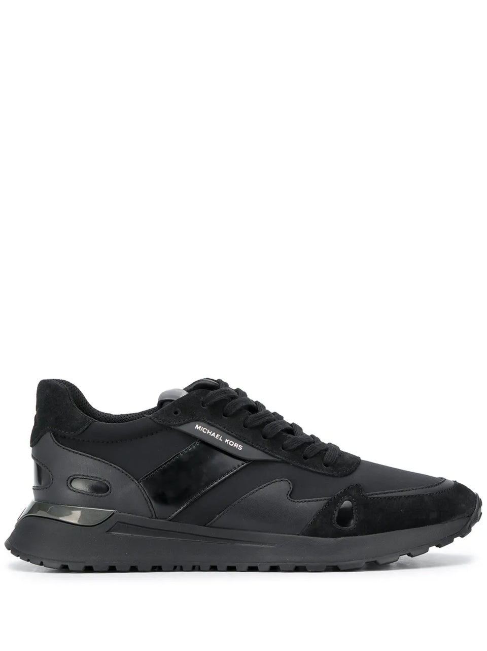 Miles panelled low-top sneakers