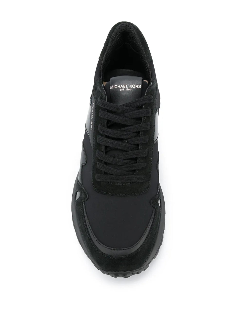 Miles panelled low-top sneakers