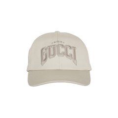 Gucci Embroidered Baseball Hat Sand