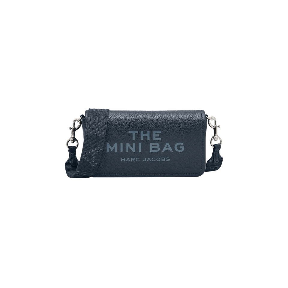 Marc Jacobs Leather Mini Bag Blue Sea