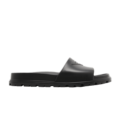 Prada Rubber Slide Black