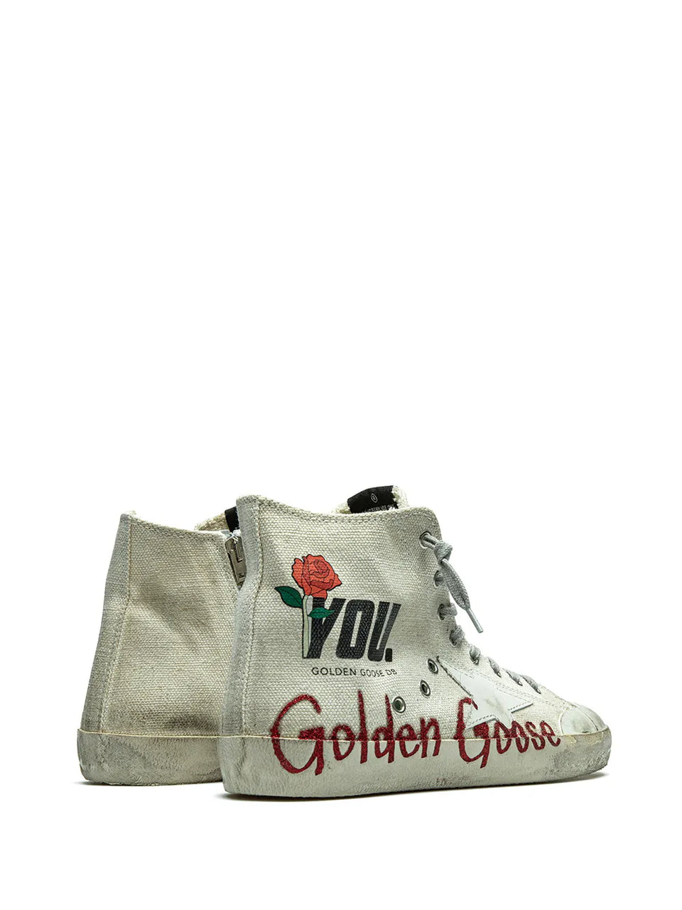 Francy "Beige/Red" sneakers