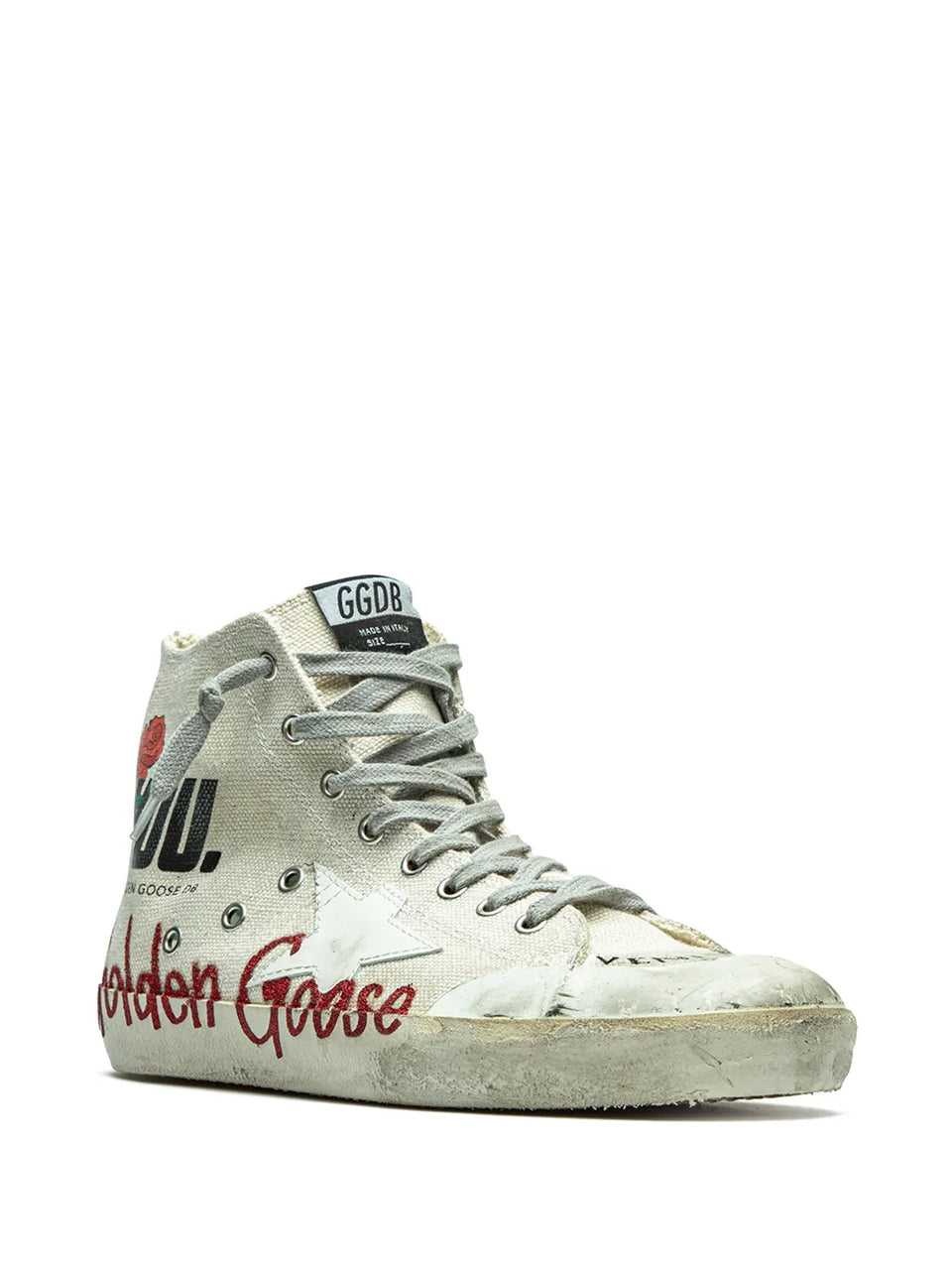 Francy "Beige/Red" sneakers