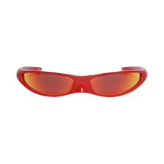 Balenciaga Shield Sunglasses Red