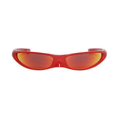 Balenciaga Shield Sunglasses Red