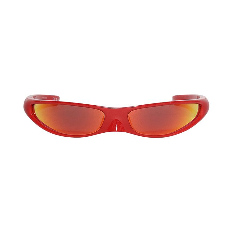 Balenciaga Shield Sunglasses Red