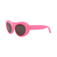 Balenciaga Round Sunglasses Pink/Grey