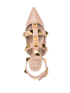 Roman Stud ballerina shoes