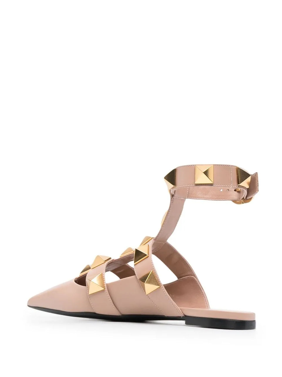 Roman Stud ballerina shoes