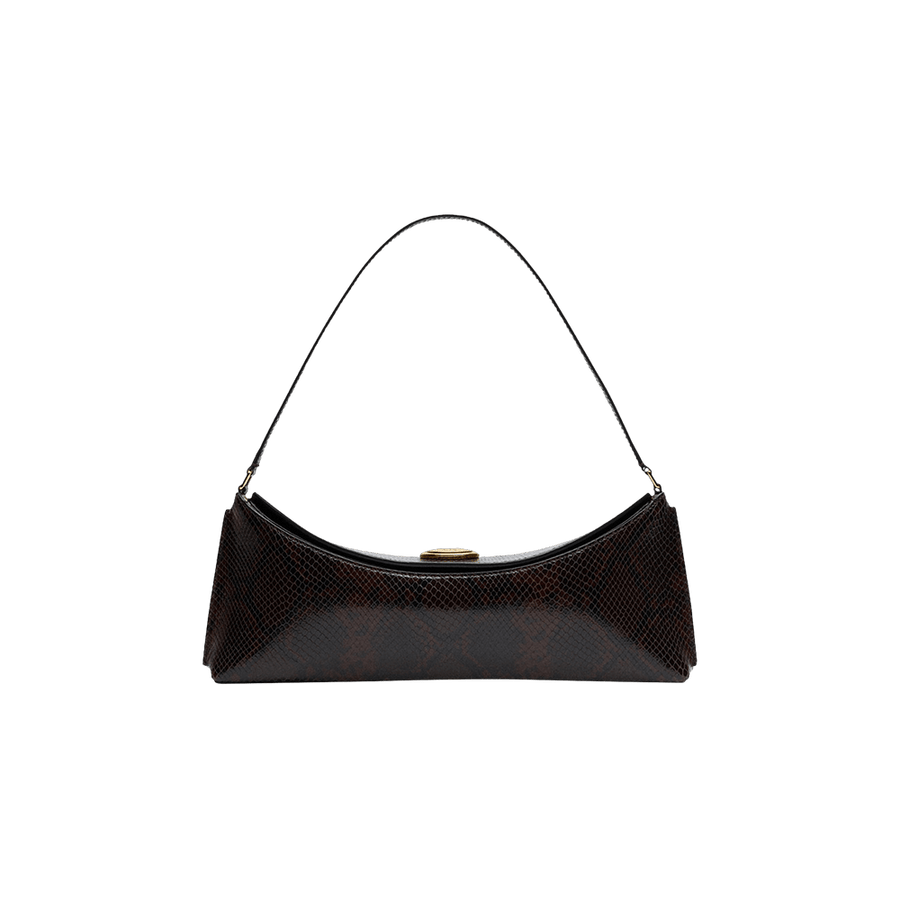 Jacquemus La Pochette Ovalo Dark Brown