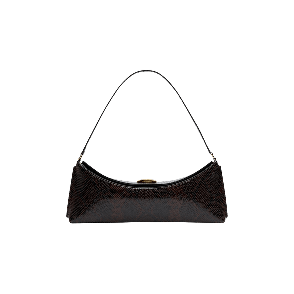 Jacquemus La Pochette Ovalo Dark Brown