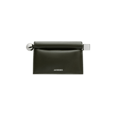 Jacquemus La Pochette Rond Carre Dark Khaki
