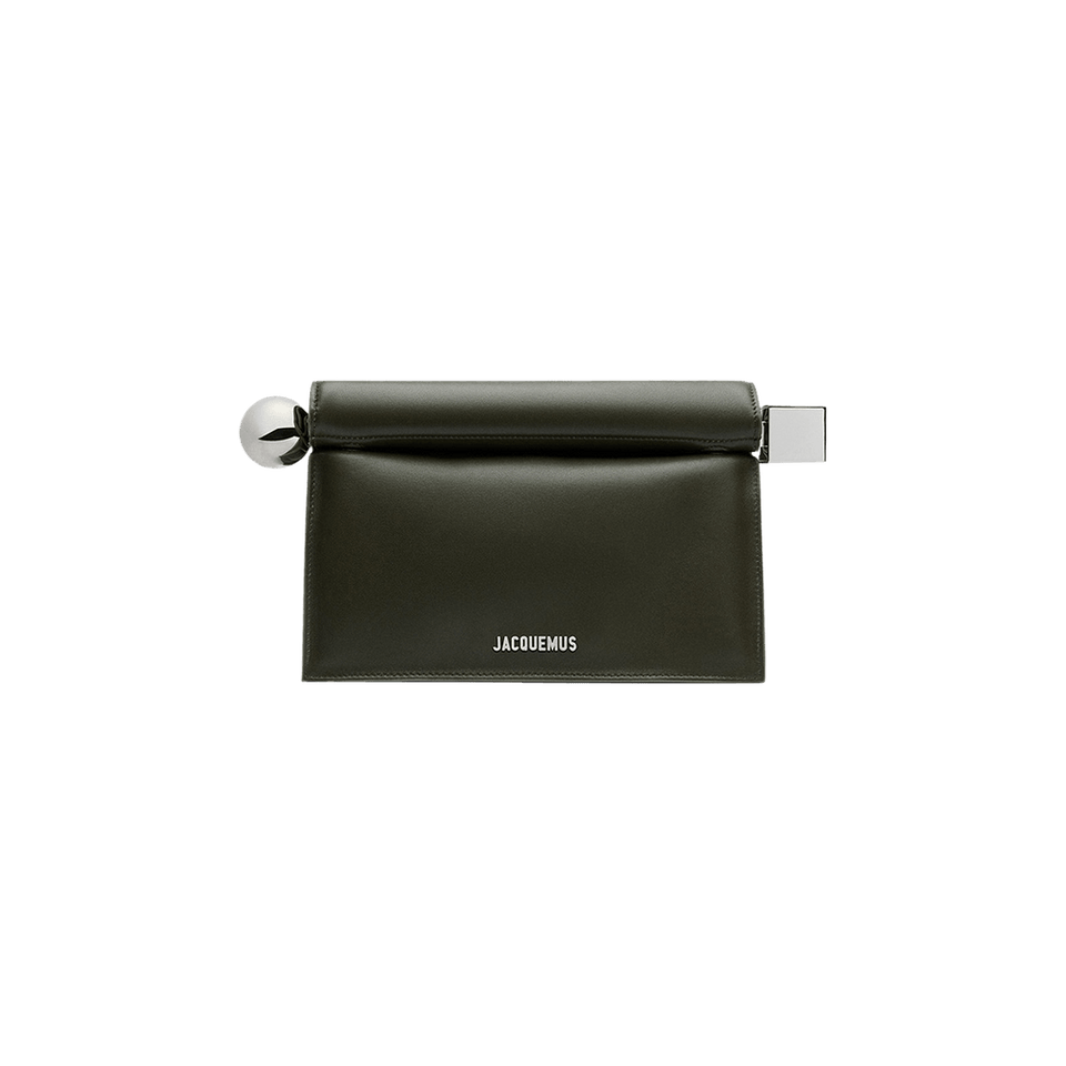 Jacquemus La Pochette Rond Carre Dark Khaki