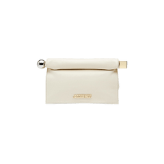 Jacquemus La Petite Pochette Rond C Light Ivory