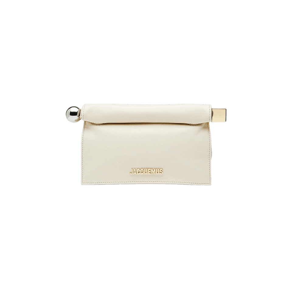 Jacquemus La Petite Pochette Rond C Light Ivory