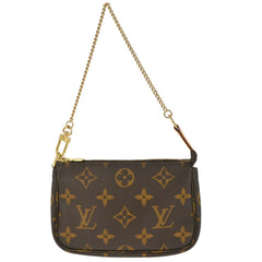 Louis Vuitton 2011 Monogram Mini Pochette Accessoires Handbag M58009