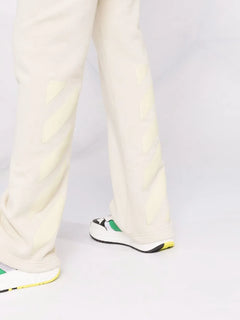 Diag stripe track pants