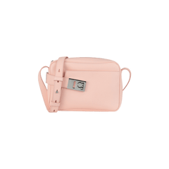 Ferragamo Small Archive Camera Case Crossbody Bag Light Pink