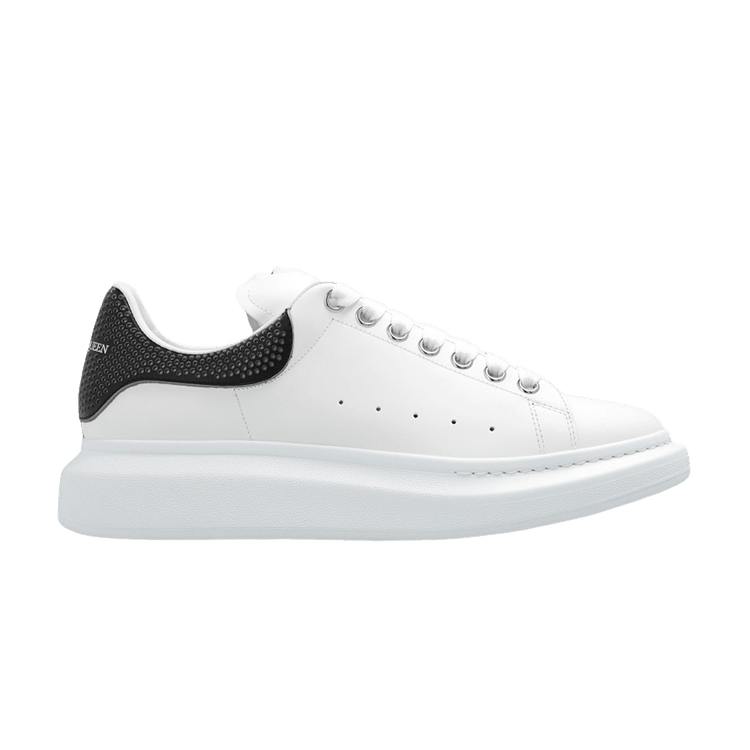 Alexander McQueen Oversized Sneaker Black Perforated Heel