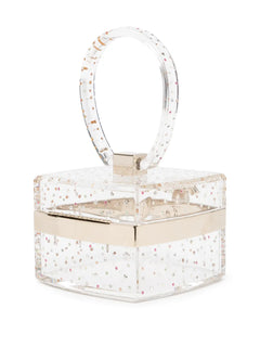 2004 CC rhinestone-embellished vanity mini bag