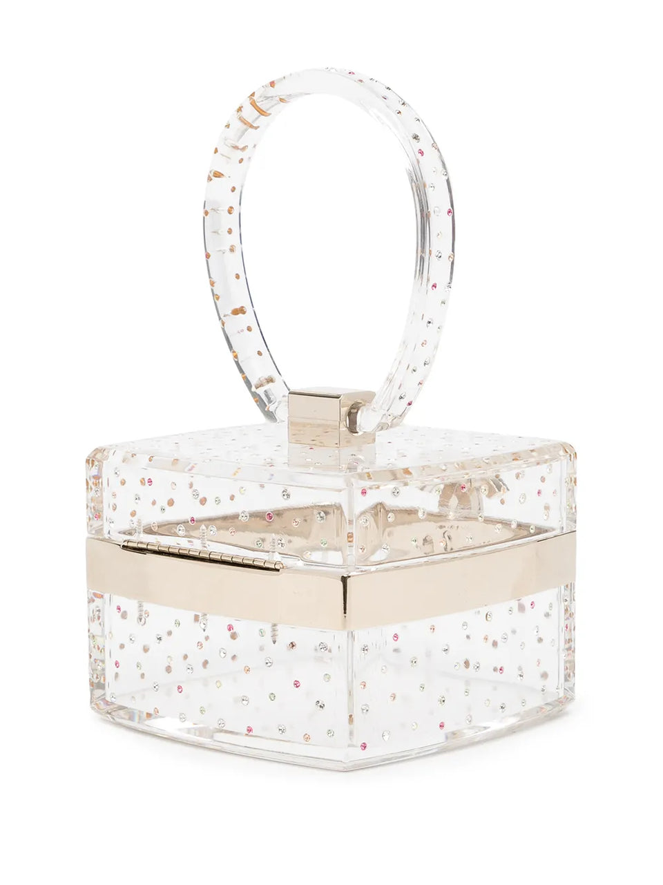 2004 CC rhinestone-embellished vanity mini bag