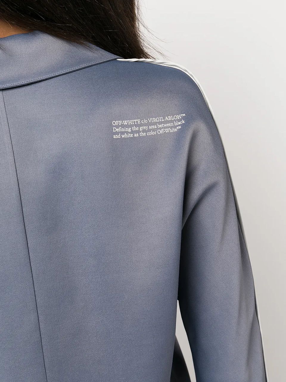 logo-print pajama shirt