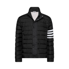 Thom Browne Lightweight Downfill 4 Bar Jacket Black