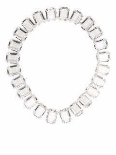 Millenia octagon cut crystals necklace