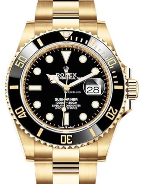 Rolex | Submariner | 126618LN | Yellow gold | Yellow gold | Black | Automatic