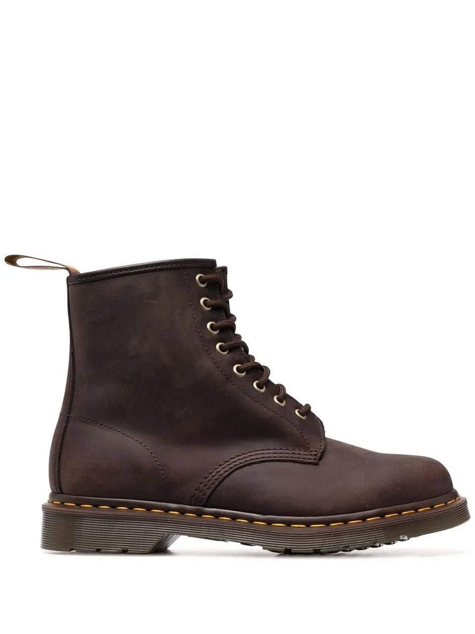 lace-up ankle-length boots