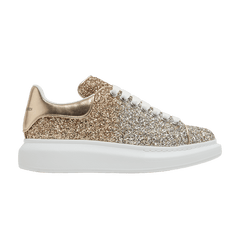Alexander McQueen Wmns Oversized Sneaker 'Rose Gold Glitter'