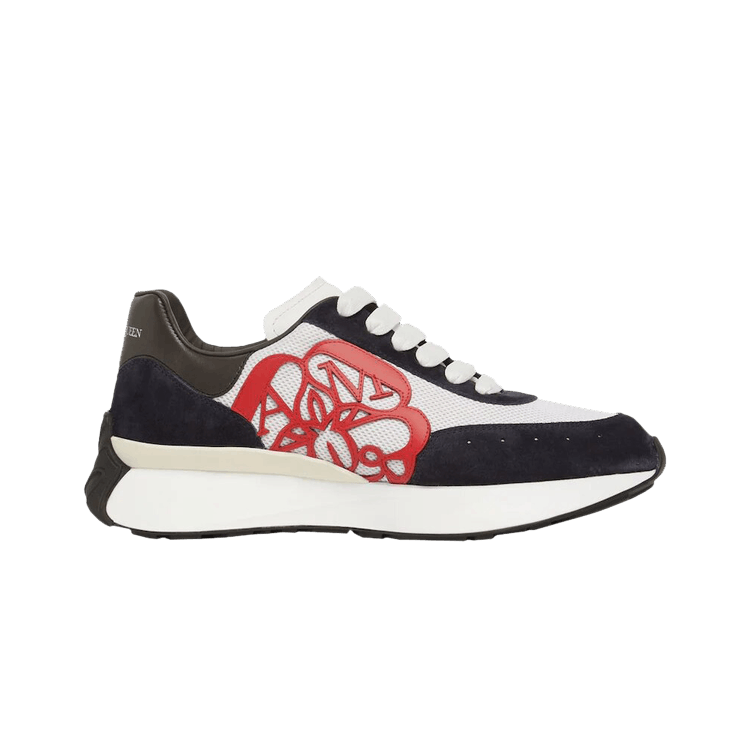 Alexander McQueen Sprint Runner White Red