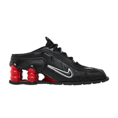 Martine Rose X Wmns Shox Mule Mr4 Black Comet Red