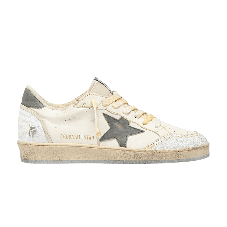 Golden Goose Ball Star White Grey