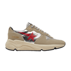 Golden Goose Running Sole Silver Ice Grey