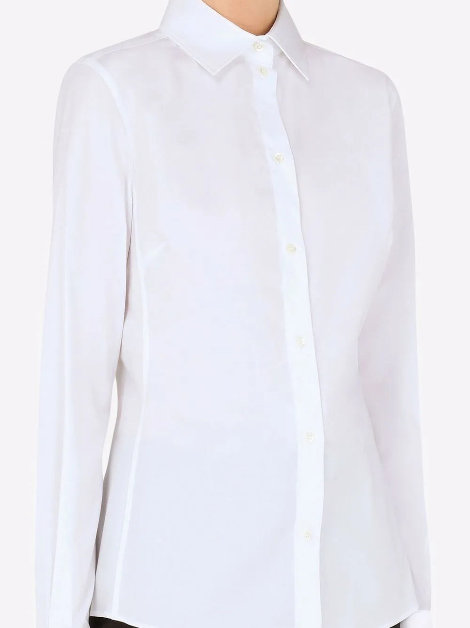 button-up poplin shirt